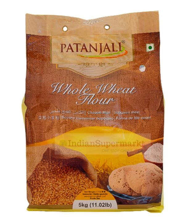 Traditional Whole Wheat Atta Patanjali -5Kg